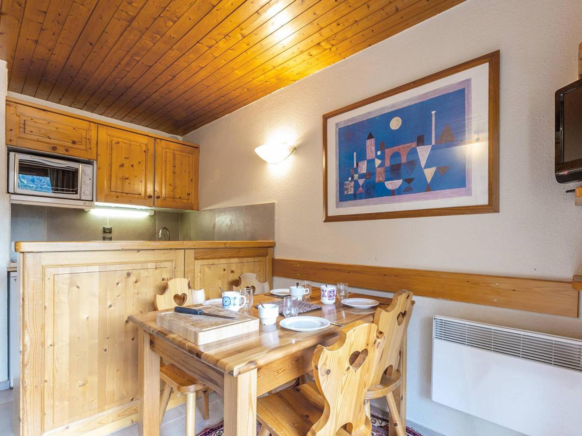 Charmant Appartement Avec Balcon, Wifi Et Ascenseur A Meribel - Fr-1-355-14 Exteriör bild