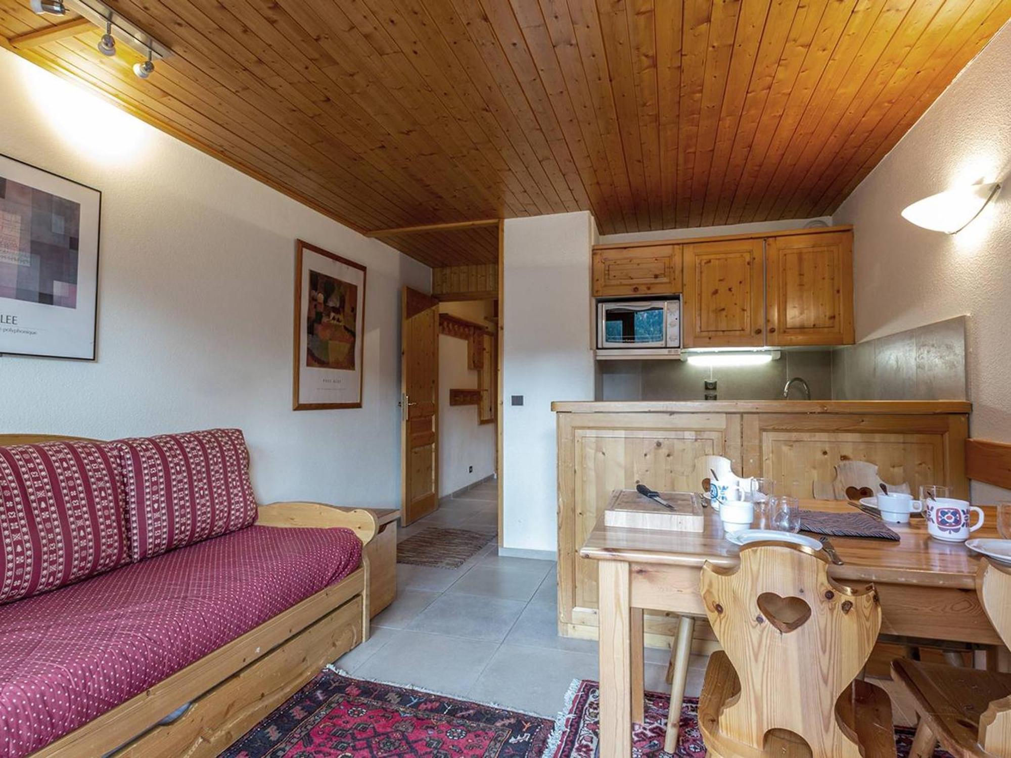 Charmant Appartement Avec Balcon, Wifi Et Ascenseur A Meribel - Fr-1-355-14 Exteriör bild